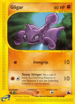 Gligar #59/144 · Pokémon