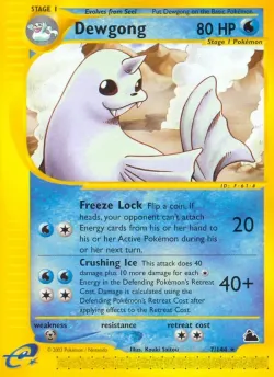 Dewgong #7/144 · Pokémon