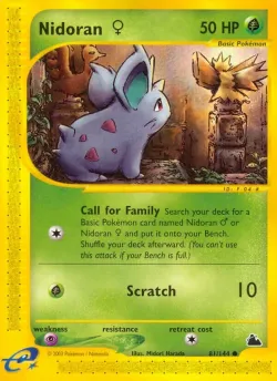 Nidoran ♀ #81/144 · Pokémon
