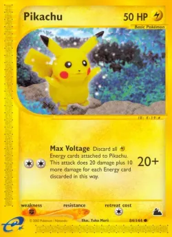 Pikachu #84/144 · Pokémon