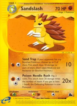 Sandslash #93/144 · Pokémon