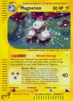 Magneton #H18/H32 · Pokémon
