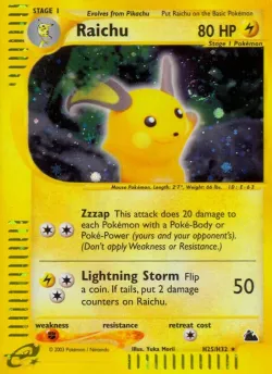 Raichu #H25/H32 · Pokémon