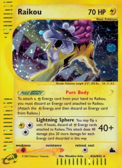 Raikou #H26/H32 · Pokémon