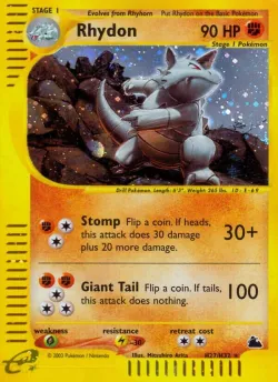 Rhydon #H27/H32 · Pokémon