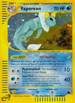 Vaporeon #H31/H32 · Pokémon
