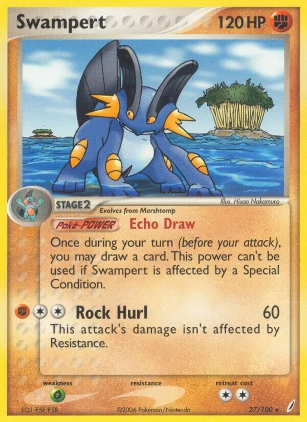 Swampert 「CG 27/100」「EN」