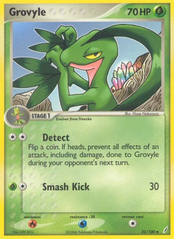 Grovyle 「CG 32/100」「EN」