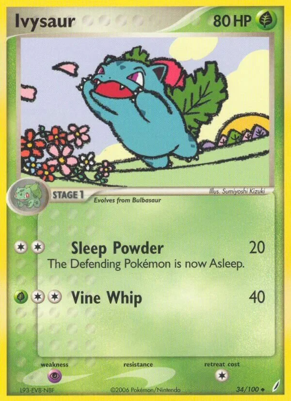 Ivysaur 「CG 34/100」「EN」