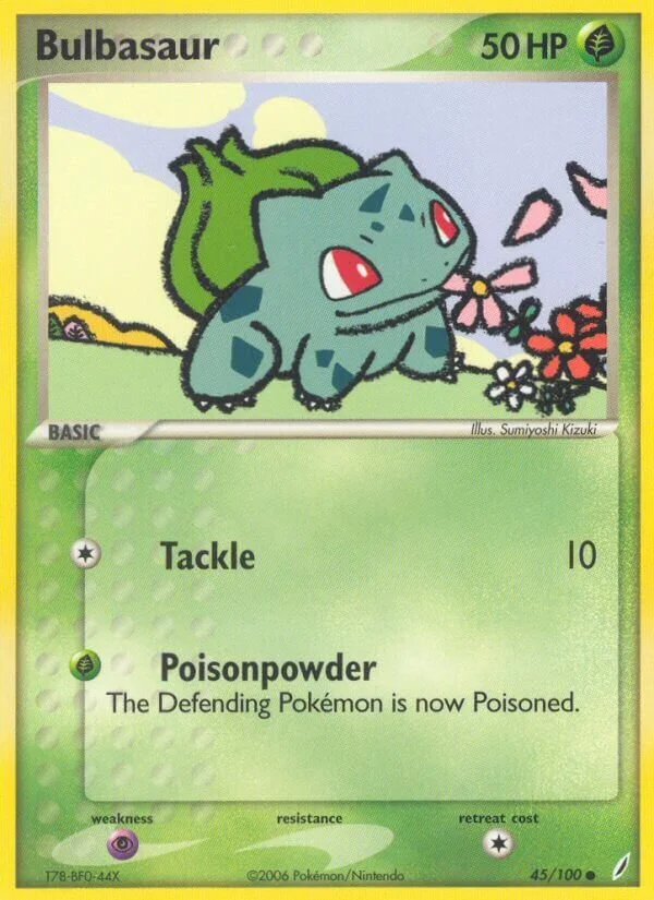 Bulbasaur 「CG 45/100」「EN」