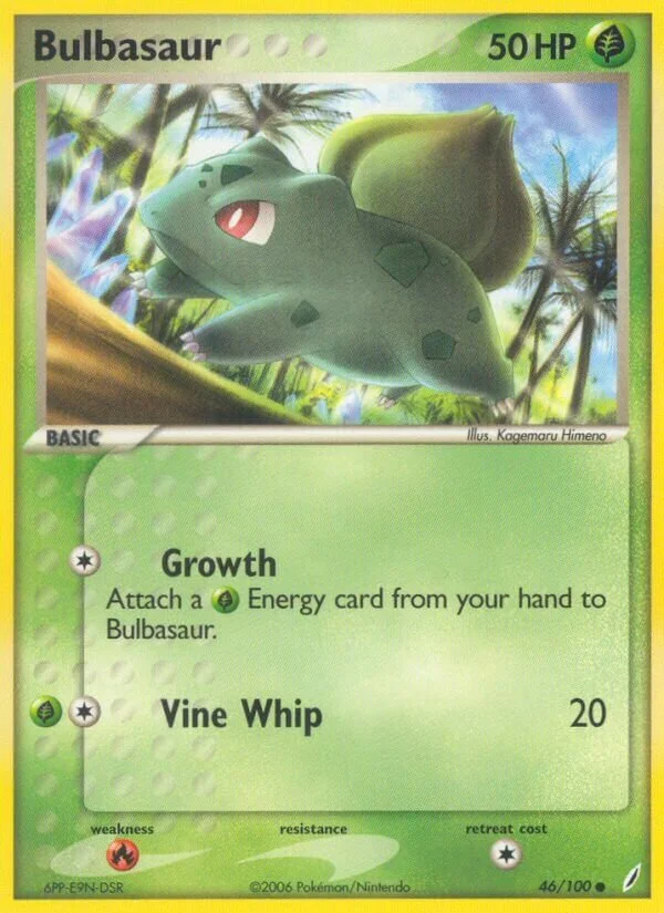 Bulbasaur 「CG 46/100」「EN」
