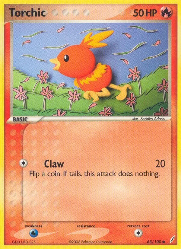 Torchic 「CG 65/100」「EN」