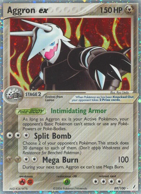 Aggron ex 「CG 89/100」「EN」