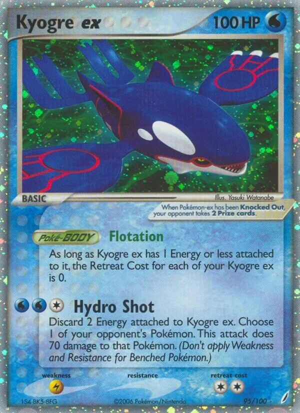 Kyogre ex 「CG 95/100」「EN」