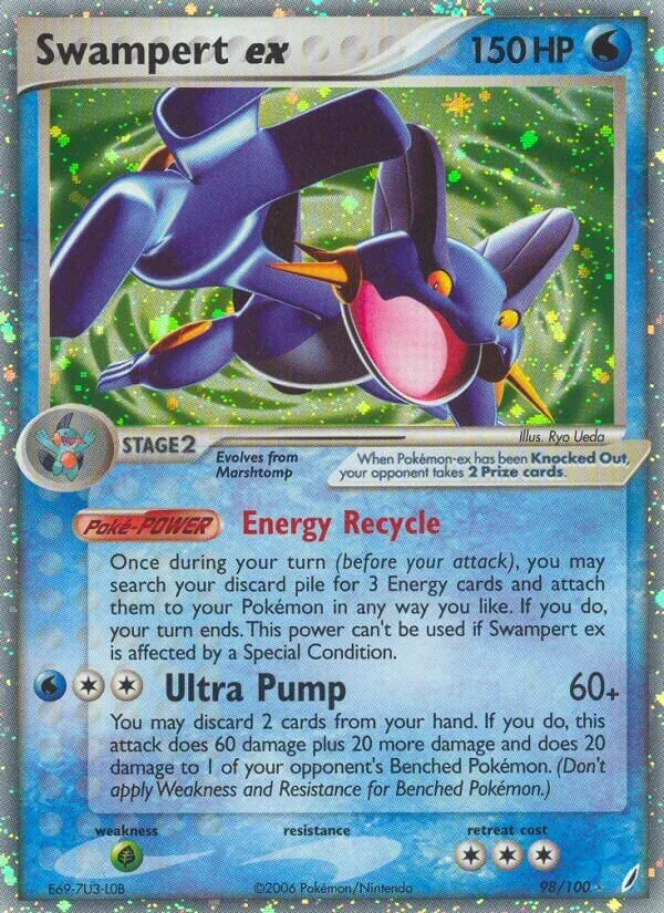 Swampert ex 「CG 98/100」「EN」