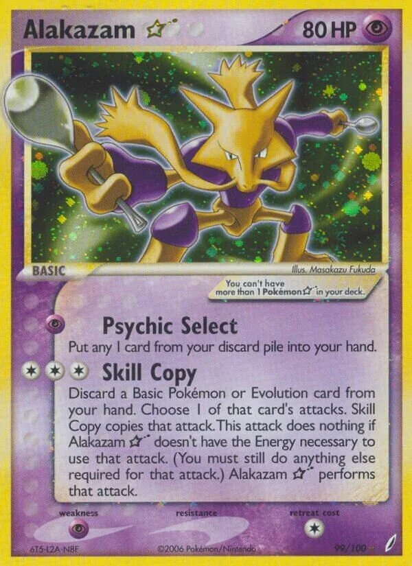 Alakazam ☆ 「CG 99/100」「EN」