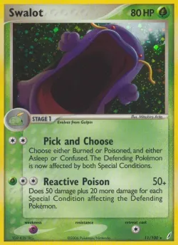 Swalot #11/100 · Pokémon