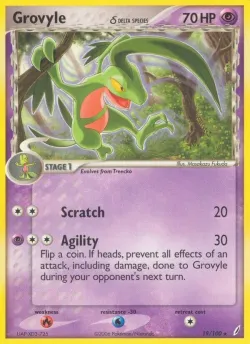 Grovyle #19/100 · Pokémon