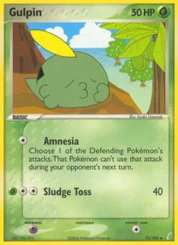 Gulpin #33/100 · Pokémon