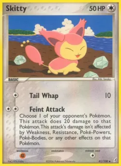 Skitty #41/100 · Pokémon