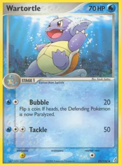 Wartortle #42/100 · Pokémon