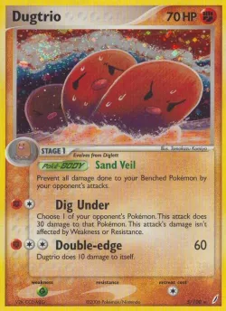 Dugtrio #5/100 · Pokémon