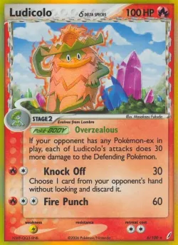 Ludicolo #6/100 · Pokémon