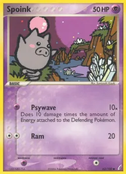 Spoink 「CG 62/100」「EN」