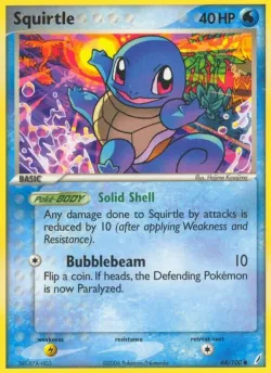 Squirtle 「CG 64/100」「EN」