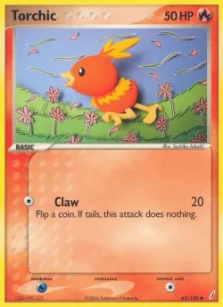 Torchic 「CG 65/100」「EN」