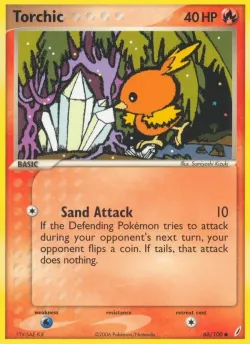 Torchic 「CG 66/100」「EN」