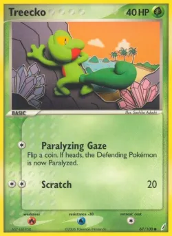 Treecko 「CG 67/100」「EN」