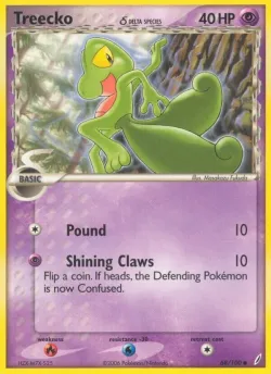 Treecko 「CG 68/100」「EN」