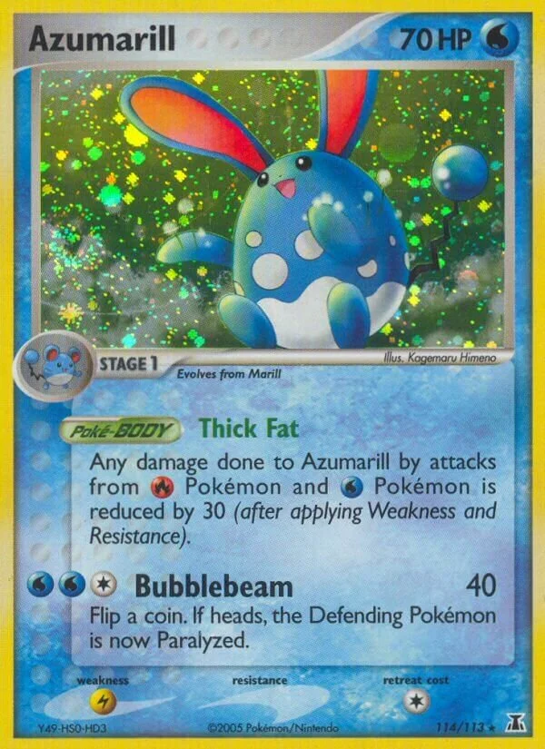 Azumarill 「DS 114/113」「EN」