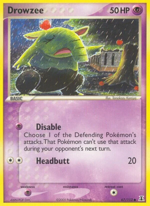Drowzee 「DS 67/113」「EN」
