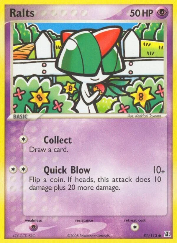 Ralts 「DS 81/113」「EN」