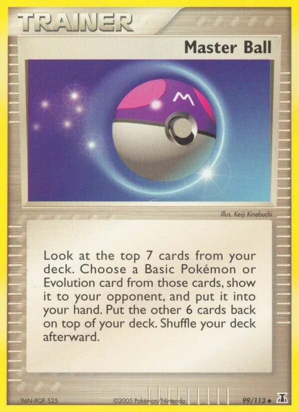 Master Ball 「DS 99/113」「EN」