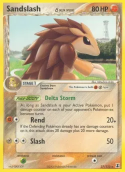 Sandslash #27/113 · Pokémon