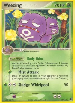 Weezing #33/113 · Pokémon