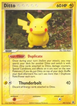 Ditto #39/113 · Pokémon