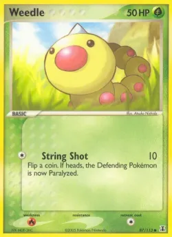 Weedle 「DS 87/113」「EN」