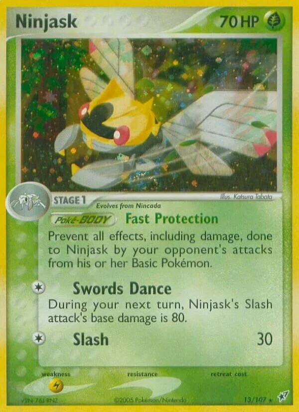 Ninjask 「DX 13/107」「EN」