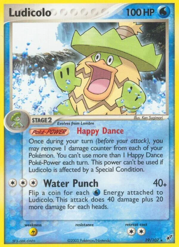 Ludicolo 「DX 19/107」「EN」