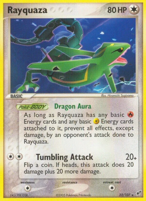Rayquaza 「DX 22/107」「EN」