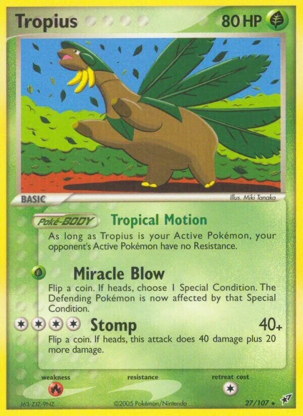 Tropius 「DX 27/107」「EN」