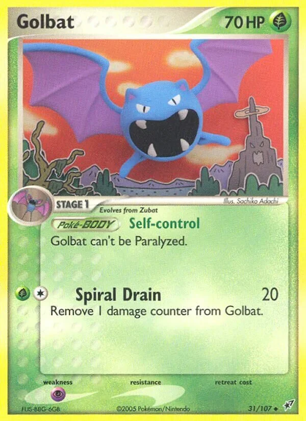 Golbat 「DX 31/107」「EN」