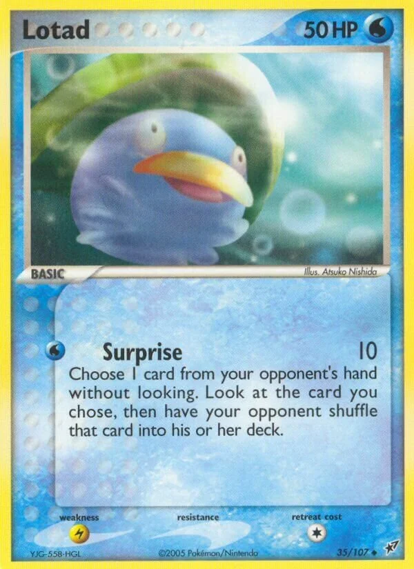 Lotad 「DX 35/107」「EN」