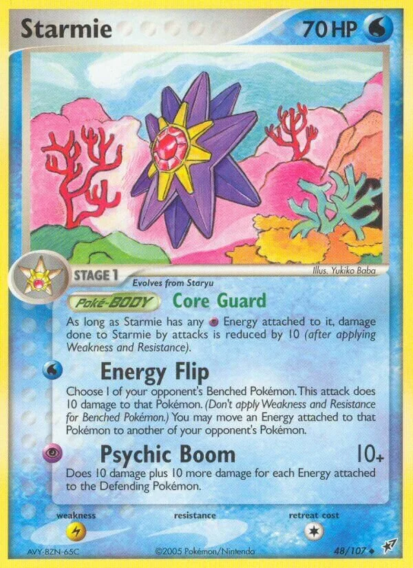 Starmie 「DX 48/107」「EN」