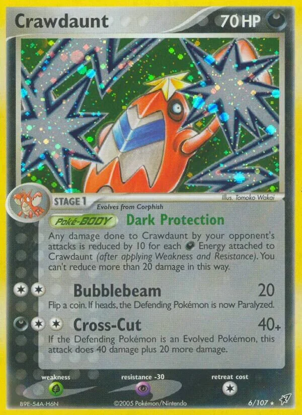 Crawdaunt 「DX 6/107」「EN」