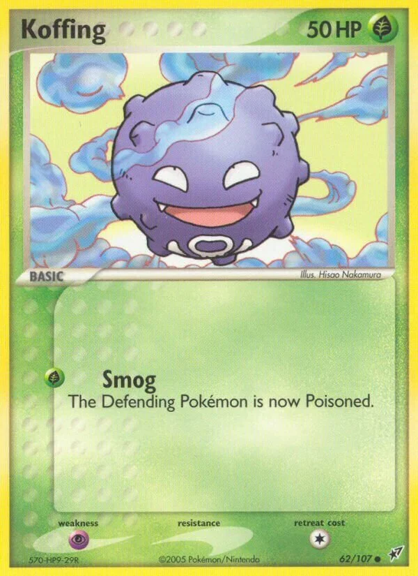 Koffing 「DX 62/107」「EN」